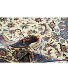 Heritage 8' 1" X 11' 4" Hand-Knotted Wool Rug 8' 1" X 11' 4" (246 X 345) / Ivory / Blue