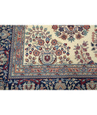 Heritage 9' 2" X 11' 7" Hand-Knotted Wool Rug 9' 2" X 11' 7" (279 X 353) / Ivory / Blue