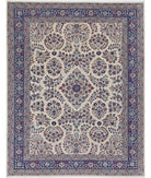 Heritage 9' 2" X 11' 7" Hand-Knotted Wool Rug 9' 2" X 11' 7" (279 X 353) / Ivory / Blue