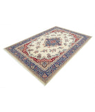 Heritage 6' 0" X 8' 11" Hand-Knotted Wool Rug 6' 0" X 8' 11" (183 X 272) / Ivory / Blue