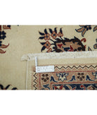 Heritage 6' 0" X 8' 11" Hand-Knotted Wool Rug 6' 0" X 8' 11" (183 X 272) / Ivory / Blue