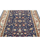 Heritage 6' 0" X 8' 11" Hand-Knotted Wool Rug 6' 0" X 8' 11" (183 X 272) / Blue / Ivory