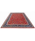 Heritage 8' 2" X 11' 4" Hand-Knotted Wool Rug 8' 2" X 11' 4" (249 X 345) / Red / Blue