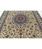 Heritage 8' 2" X 11' 5" Hand-Knotted Wool Rug 8' 2" X 11' 5" (249 X 348) / Ivory / Blue