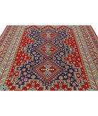 Heritage 7' 11" X 9' 11" Hand-Knotted Wool Rug 7' 11" X 9' 11" (241 X 302) / Red / Blue