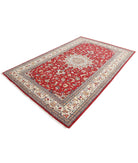 Heritage 6' 0" X 9' 3" Hand-Knotted Wool Rug 6' 0" X 9' 3" (183 X 282) / Red / Ivory