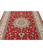 Heritage 6' 0" X 9' 3" Hand-Knotted Wool Rug 6' 0" X 9' 3" (183 X 282) / Red / Ivory