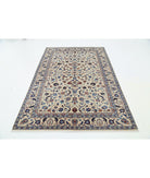 Heritage 5' 0" X 8' 0" Hand-Knotted Wool Rug 5' 0" X 8' 0" (152 X 244) / Ivory / Blue