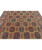 Heritage 7' 11" X 9' 9" Hand-Knotted Wool Rug 7' 11" X 9' 9" (241 X 297) / Beige / Blue