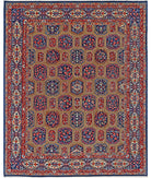 Heritage 7' 11" X 9' 9" Hand-Knotted Wool Rug 7' 11" X 9' 9" (241 X 297) / Beige / Blue