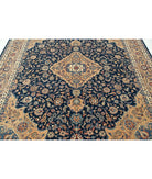 Heritage 8' 0" X 10' 2" Hand-Knotted Wool Rug 8' 0" X 10' 2" (244 X 310) / Blue / Pink