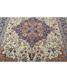 Heritage 6' 0" X 8' 11" Hand-Knotted Wool Rug 6' 0" X 8' 11" (183 X 272) / Ivory / Blue