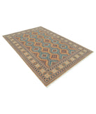 Heritage 6' 0" X 8' 11" Hand-Knotted Wool Rug 6' 0" X 8' 11" (183 X 272) / Taupe / Green