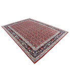 Heritage 8' 3" X 11' 6" Hand-Knotted Wool Rug 8' 3" X 11' 6" (251 X 351) / Red / Blue