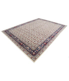 Heritage 9' 0" X 12' 0" Hand-Knotted Wool Rug 9' 0" X 12' 0" (274 X 366) / Ivory / Blue