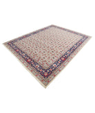 Heritage 7' 11" X 10' 0" Hand-Knotted Wool Rug 7' 11" X 10' 0" (241 X 305) / Ivory / Blue