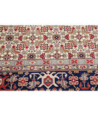 Heritage 7' 11" X 10' 0" Hand-Knotted Wool Rug 7' 11" X 10' 0" (241 X 305) / Ivory / Blue