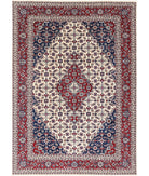 Heritage 7' 0" X 10' 0" Hand-Knotted Wool Rug 7' 0" X 10' 0" (213 X 305) / Ivory / Red