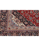 Heritage 7' 10" X 11' 3" Hand-Knotted Wool Rug 7' 10" X 11' 3" (239 X 343) / Red / Blue