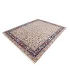 Heritage 8' 0" X 10' 0" Hand-Knotted Wool Rug 8' 0" X 10' 0" (244 X 305) / Ivory / Blue