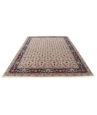 Heritage 8' 0" X 10' 0" Hand-Knotted Wool Rug 8' 0" X 10' 0" (244 X 305) / Ivory / Blue