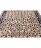 Heritage 8' 0" X 10' 0" Hand-Knotted Wool Rug 8' 0" X 10' 0" (244 X 305) / Ivory / Blue