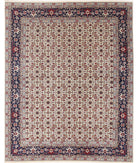 Heritage 8' 0" X 10' 0" Hand-Knotted Wool Rug 8' 0" X 10' 0" (244 X 305) / Ivory / Blue