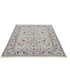 Heritage 4' 11" X 8' 0" Hand-Knotted Wool Rug 4' 11" X 8' 0" (150 X 244) / Ivory / Blue