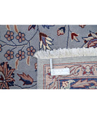 Heritage 6' 7" X 6' 10" Hand-Knotted Wool Rug 6' 7" X 6' 10" (201 X 208) / Blue / Ivory