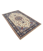 Heritage 5' 0" X 7' 10" Hand-Knotted Wool Rug 5' 0" X 7' 10" (152 X 239) / Ivory / Blue