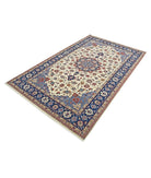 Heritage 5' 0" X 7' 10" Hand-Knotted Wool Rug 5' 0" X 7' 10" (152 X 239) / Ivory / Blue