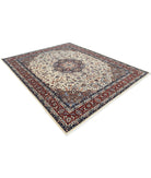 Heritage 7' 11" X 9' 10" Hand-Knotted Wool Rug 7' 11" X 9' 10" (241 X 300) / Ivory / Rust