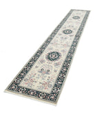 Heritage 2' 6" X 14' 0" Hand-Knotted Wool Rug 2' 6" X 14' 0" (76 X 427) / Ivory / Green