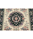 Heritage 2' 6" X 14' 0" Hand-Knotted Wool Rug 2' 6" X 14' 0" (76 X 427) / Ivory / Green