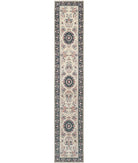 Heritage 2' 6" X 14' 0" Hand-Knotted Wool Rug 2' 6" X 14' 0" (76 X 427) / Ivory / Green