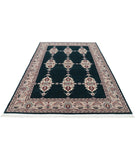 Heritage 6' 0" X 8' 11" Hand-Knotted Wool Rug 6' 0" X 8' 11" (183 X 272) / Green / Ivory