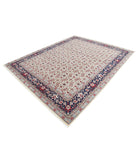 Heritage 8' 0" X 9' 11" Hand-Knotted Wool Rug 8' 0" X 9' 11" (244 X 302) / Ivory / Blue