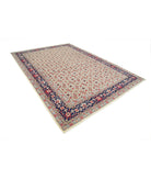 Heritage 8' 2" X 11' 8" Hand-Knotted Wool Rug 8' 2" X 11' 8" (249 X 356) / Ivory / Blue