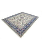 Heritage 8' 2" X 10' 1" Hand-Knotted Wool Rug 8' 2" X 10' 1" (249 X 307) / Ivory / Blue