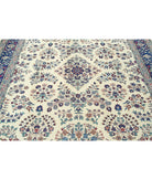 Heritage 8' 2" X 10' 1" Hand-Knotted Wool Rug 8' 2" X 10' 1" (249 X 307) / Ivory / Blue