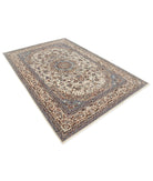 Heritage 6' 1" X 8' 11" Hand-Knotted Wool Rug 6' 1" X 8' 11" (185 X 272) / Ivory / Taupe