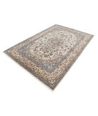 Heritage 6' 1" X 8' 11" Hand-Knotted Wool Rug 6' 1" X 8' 11" (185 X 272) / Ivory / Taupe