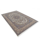 Heritage 5' 11" X 8' 10" Hand-Knotted Wool Rug 5' 11" X 8' 10" (180 X 269) / Ivory / Taupe