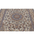 Heritage 5' 11" X 8' 10" Hand-Knotted Wool Rug 5' 11" X 8' 10" (180 X 269) / Ivory / Taupe
