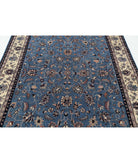 Heritage 6' 1" X 9' 1" Hand-Knotted Wool Rug 6' 1" X 9' 1" (185 X 277) / Blue / Ivory