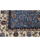 Heritage 6' 1" X 9' 1" Hand-Knotted Wool Rug 6' 1" X 9' 1" (185 X 277) / Blue / Ivory