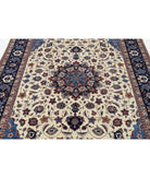 Heritage 6' 0" X 9' 0" Hand-Knotted Wool Rug 6' 0" X 9' 0" (183 X 274) / Ivory / Blue