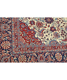 Heritage 8' 2" X 9' 11" Hand-Knotted Wool Rug 8' 2" X 9' 11" (249 X 302) / Ivory / Blue