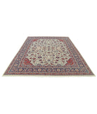 Heritage 8' 0" X 9' 11" Hand-Knotted Wool Rug 8' 0" X 9' 11" (244 X 302) / Ivory / Blue