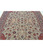 Heritage 8' 0" X 9' 11" Hand-Knotted Wool Rug 8' 0" X 9' 11" (244 X 302) / Ivory / Blue